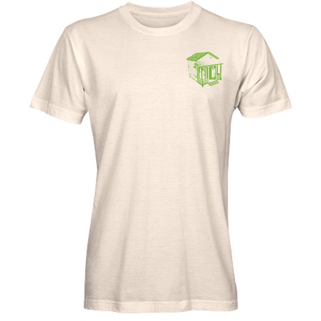 Camiseta de cuello redondo de manga corta perreo y justicia de Mijente